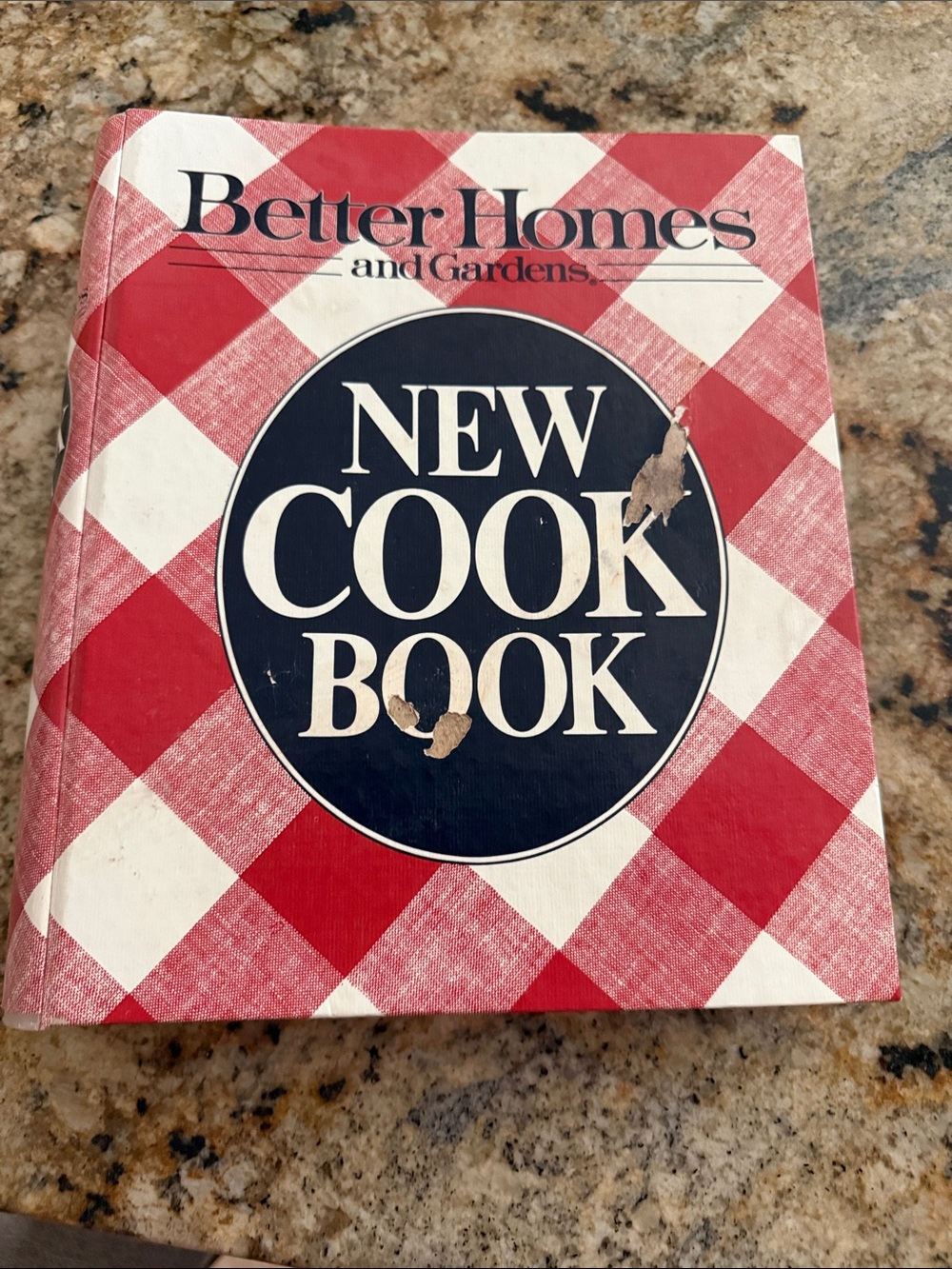 Vintage Better Homes and Gardens New Cook Book - Red and White